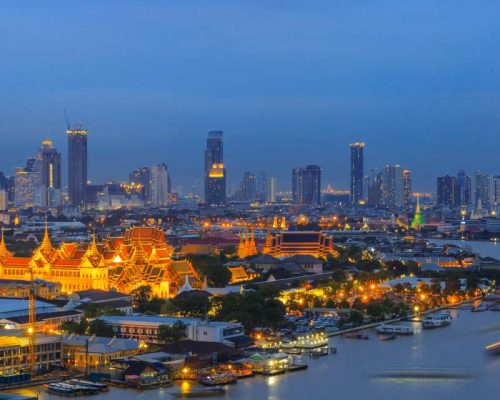 Bangkok-panoramic-view-of-the-Chao-Phraya-River